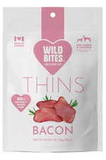 Wild Bites™ Bacon Thins - Dehydrated Pork Loin Treats for Dogs and Cats - Made in Canada