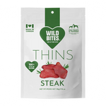 Wild Bites™ Steak Thins - Dehydrated Eye of Round Beef Steak Treats for Dogs and Cats - Made in Canada