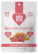 Bacon & Cheese Charcuterie Dog & Cat Treats pack front, for dogs and cats