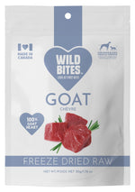 Freeze Dried Goat Heart Dog & Cat Treats pack front, for dogs and cats
